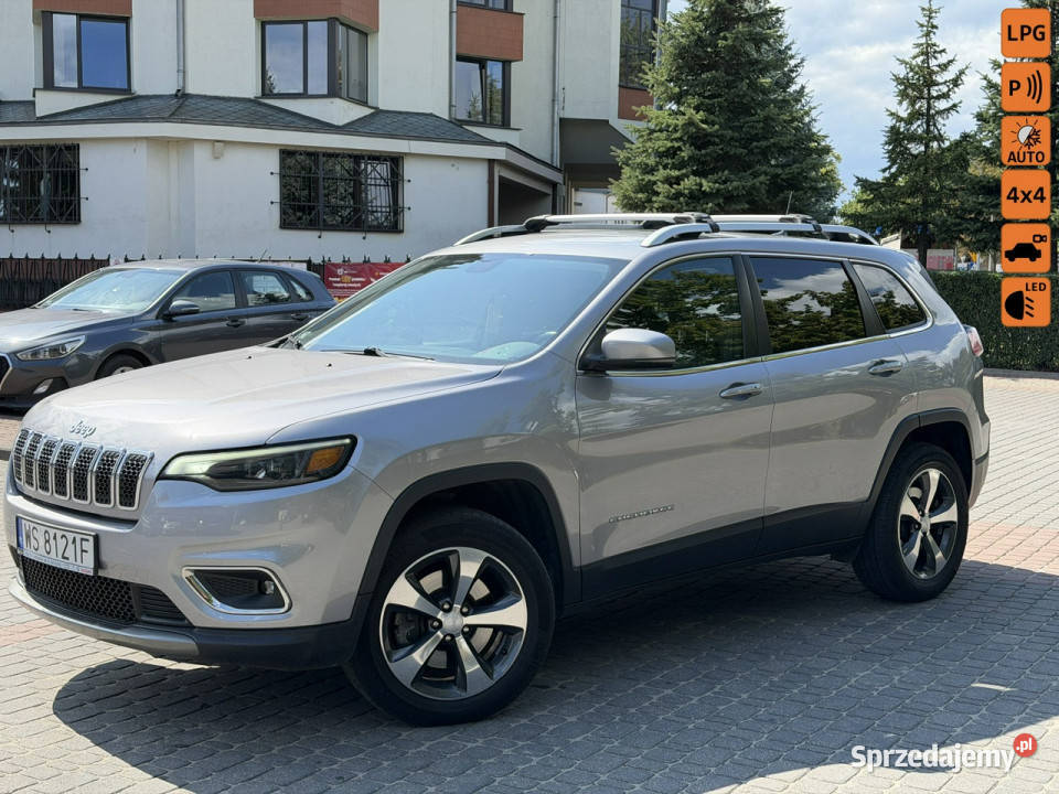 Jeep Cherokee Jeep Cherokee KL 4x4 LPG Limited V Rok produkcji 2019 Cherokee Siedlce