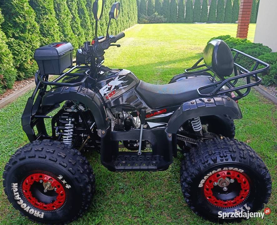 Quad 110 11 NOWY bagażnik Ponikiew Duża