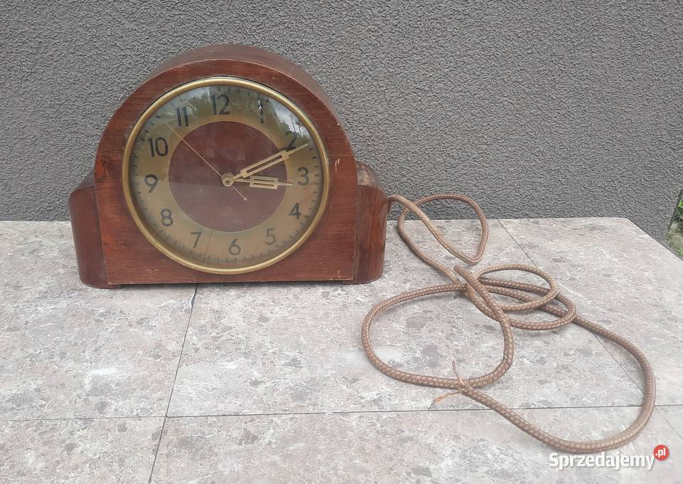 80 Stary zegar bufetowy elektryczny Siemens pomorskie Tczew