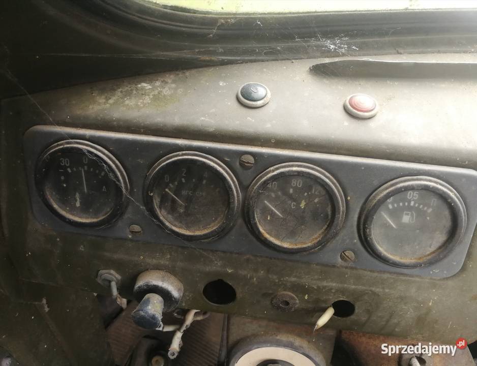 Wskaźniki Zegary Zegar Uaz 469 Uaz 452 Gaz 69 Augustów sprzedam