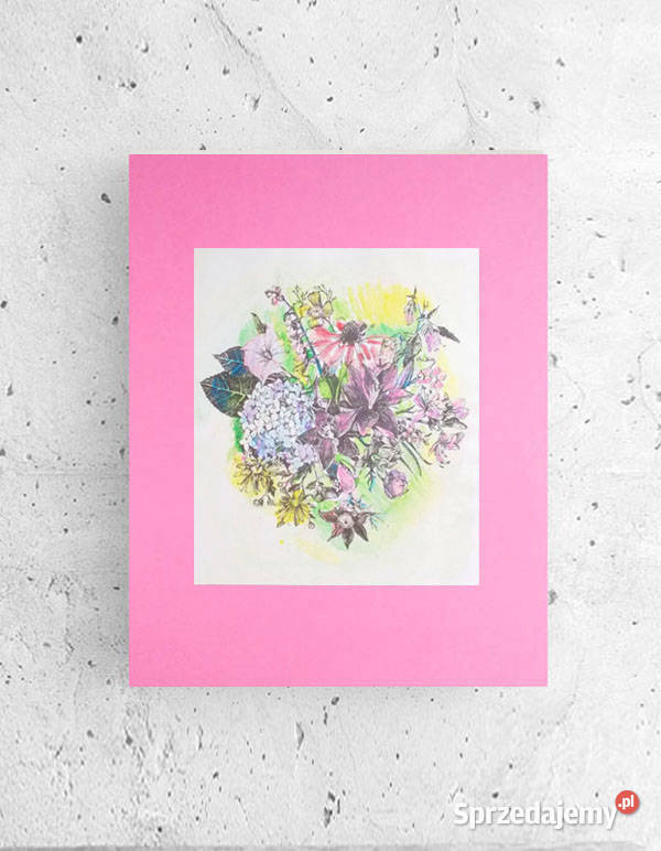 kwiatki grafika do kuchni retro obrazek z kujawsko-pomorskie Toruń