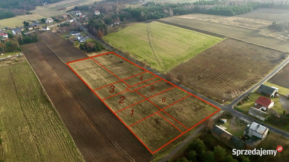 Działki budowlane 10 minut Ogrodzieńca 801m2 śląskie Kiełkowice sprzedam