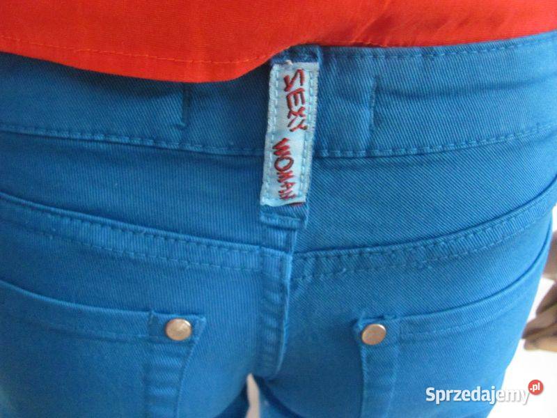 spodnie SEXY WOMEN niebieskie r 29 niebieski Zamość