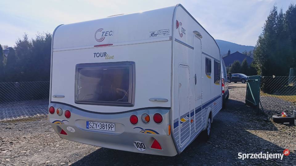 Przyczepa kempingowa campingowa 2007 łóżka 1 Międzybrodzie Bialskie