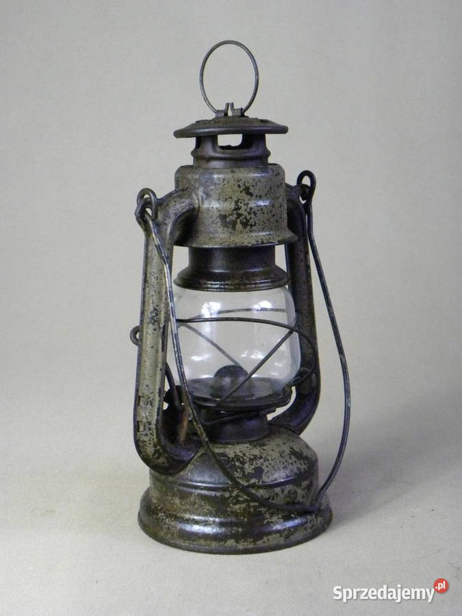 Polska lampa naftowa Jupiter 0 zabytek dolnośląskie Legnica