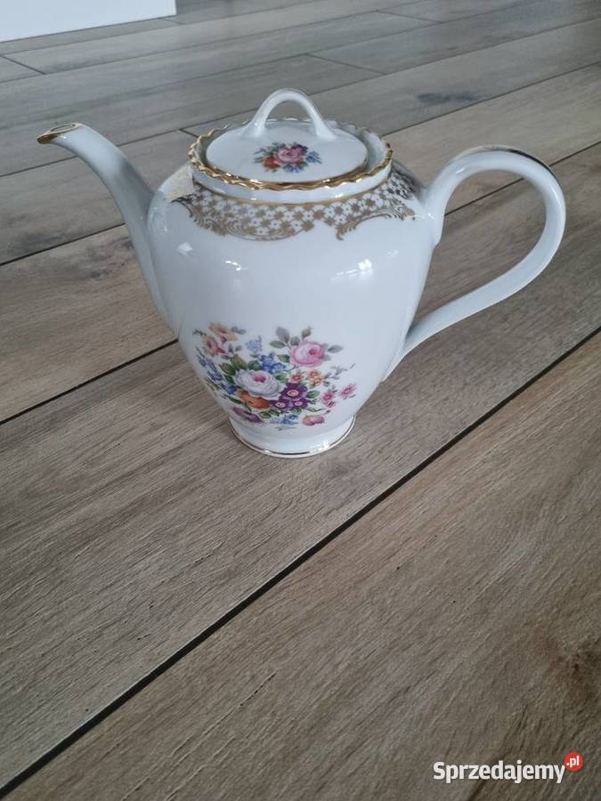 Dzbanek Do Kawy Porcelana Francuska