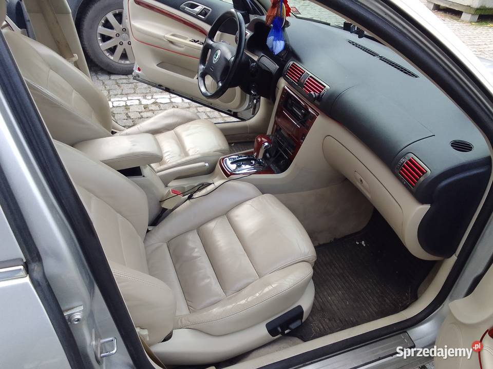 Skoda suberb 28 V6 automat full czujnik deszczu Lubawa