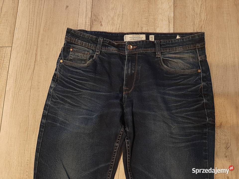Spodnie jeans Reserwed Odzież codzienna Chorzów sprzedam