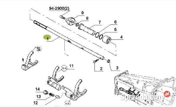 Claas Ares 696 tłok 6005025919 Pozostałe Jastrzębniki