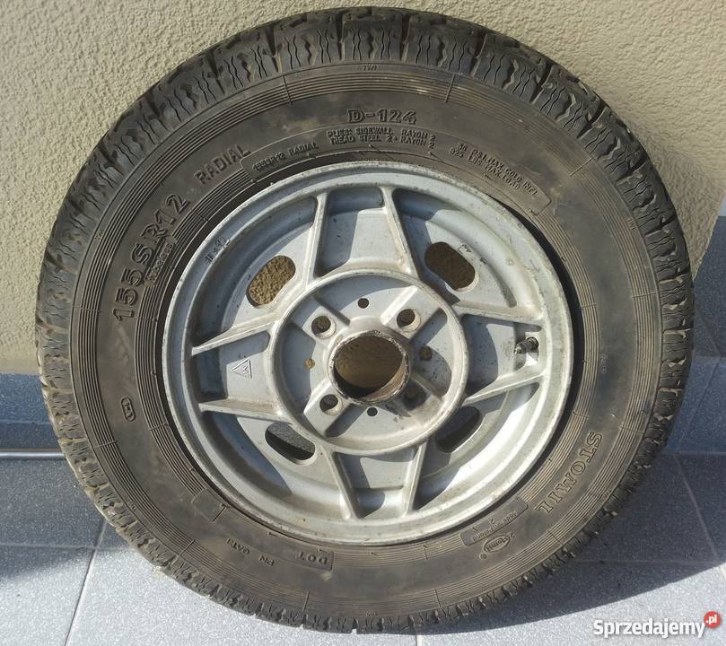 Opona STOMIL D124 155SR12 z zapasu Maluch Łódź