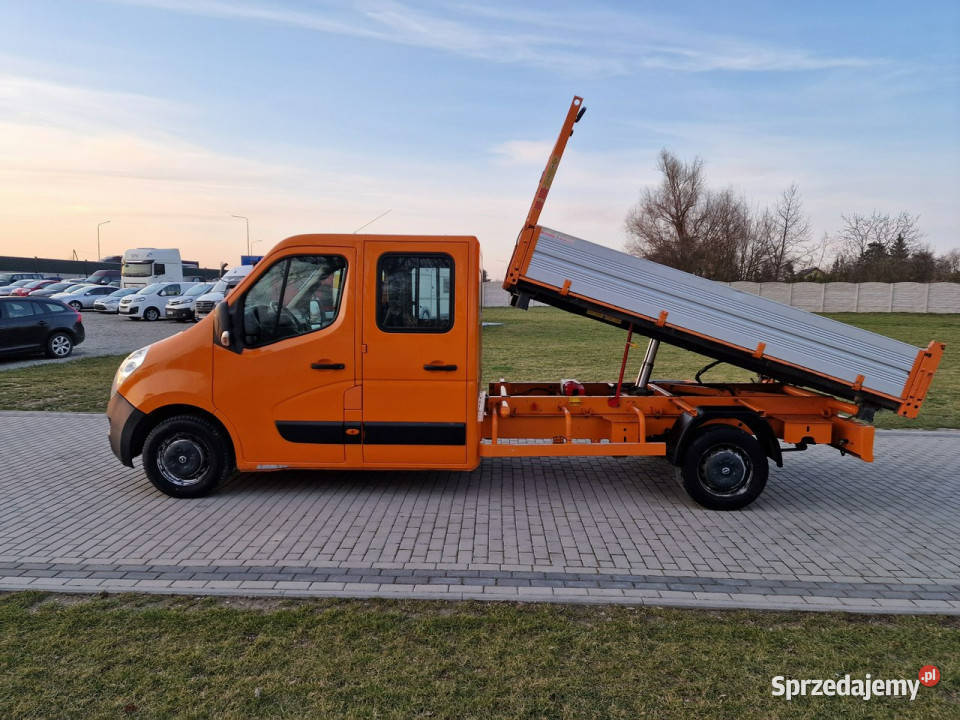Opel Movano 2015r 23cdti Klima Doka Brygadówka nieuszkodzony opolskie Strobice