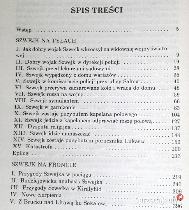 Przygody dobrego wojaka Szwejka Tom 1 i 2 Chełm