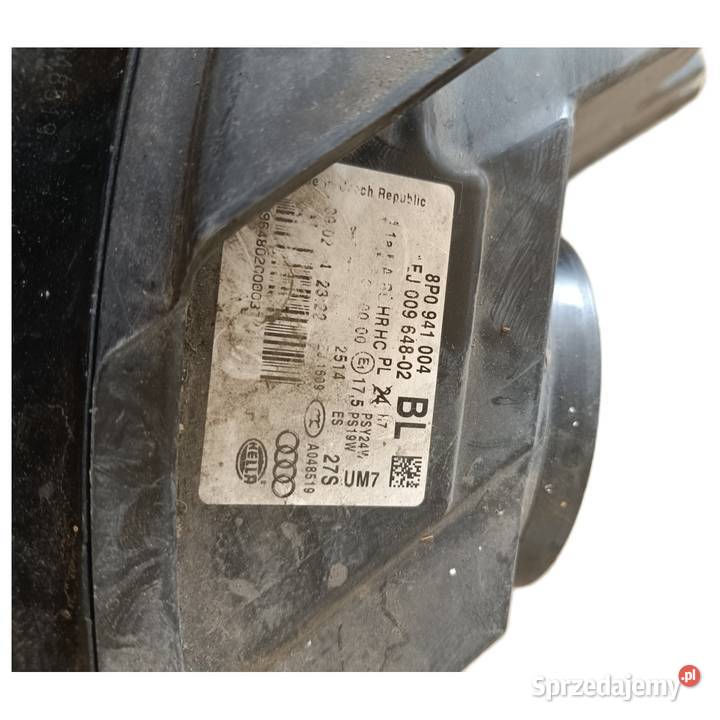 Lampa przednia prawa Audi A3 8P Sportback osobowe wielkopolskie