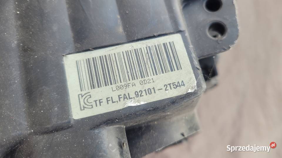 KIA Optima LEWY REFLEKTOR LAMPA LEWA PRZOD Lampy przednie Ruda Śląska