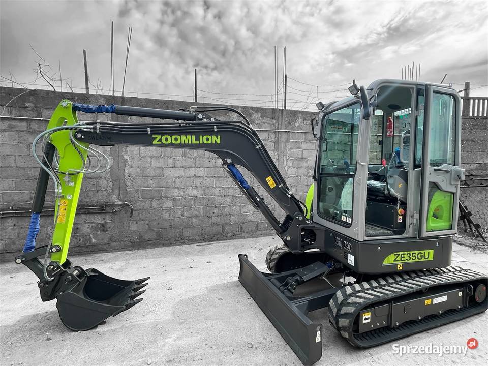 NOWA koparkaminikoparka 35T ZOOMLION ZE35GU łódzkie Łódź
