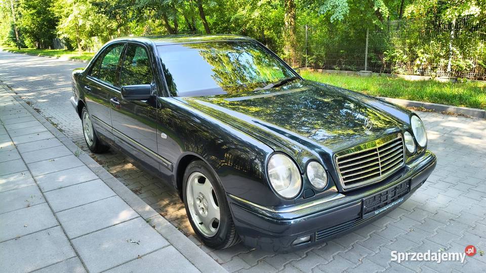 MERCEDES W210 E320 Avantgarde 1998 32 V6 224 BEZ elektryczne lusterka Zgierz sprzedam