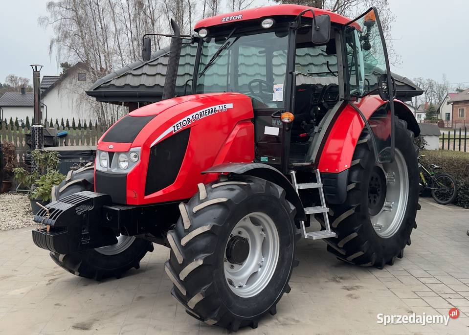 Ciągnik Zetor Forterra 115 1wł 2011r Krajowy Zaczep dolny Łowicz