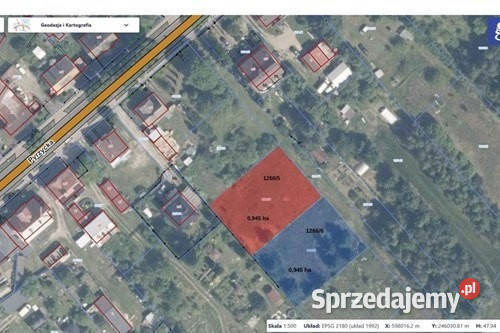 Działka budowlana Dolice powiat stargardzki 945 sprzedam