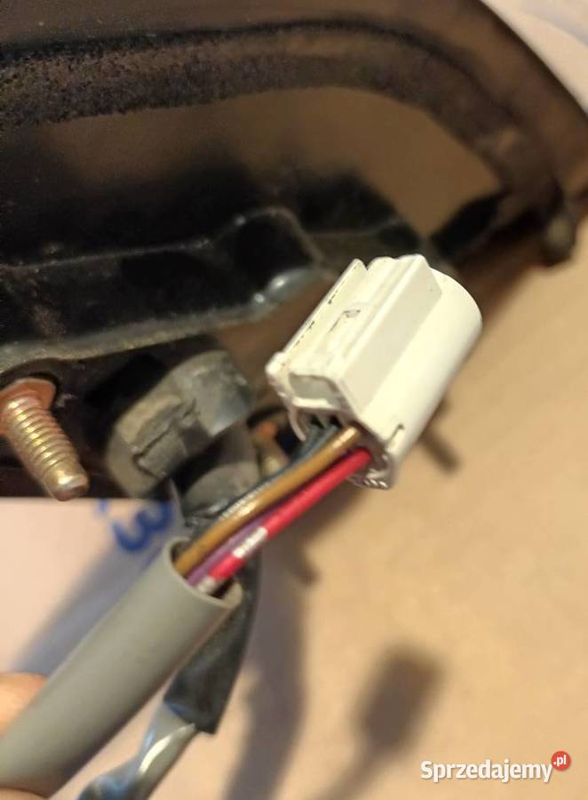 Lusterko lewe Corolla e12 polift Japonia 5 PIN osobowe Łódź