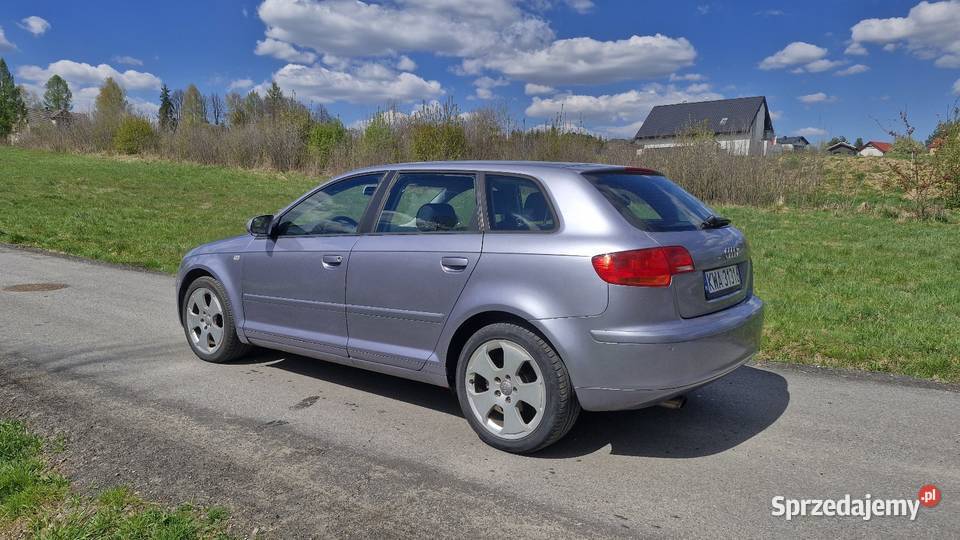 Audi A3 8P Sportback ładna Myślenice