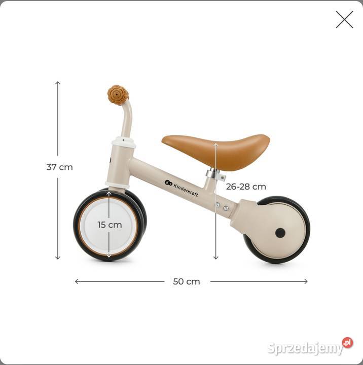 Rowerek biegowy Kinderkraft Cutie stan Łódź