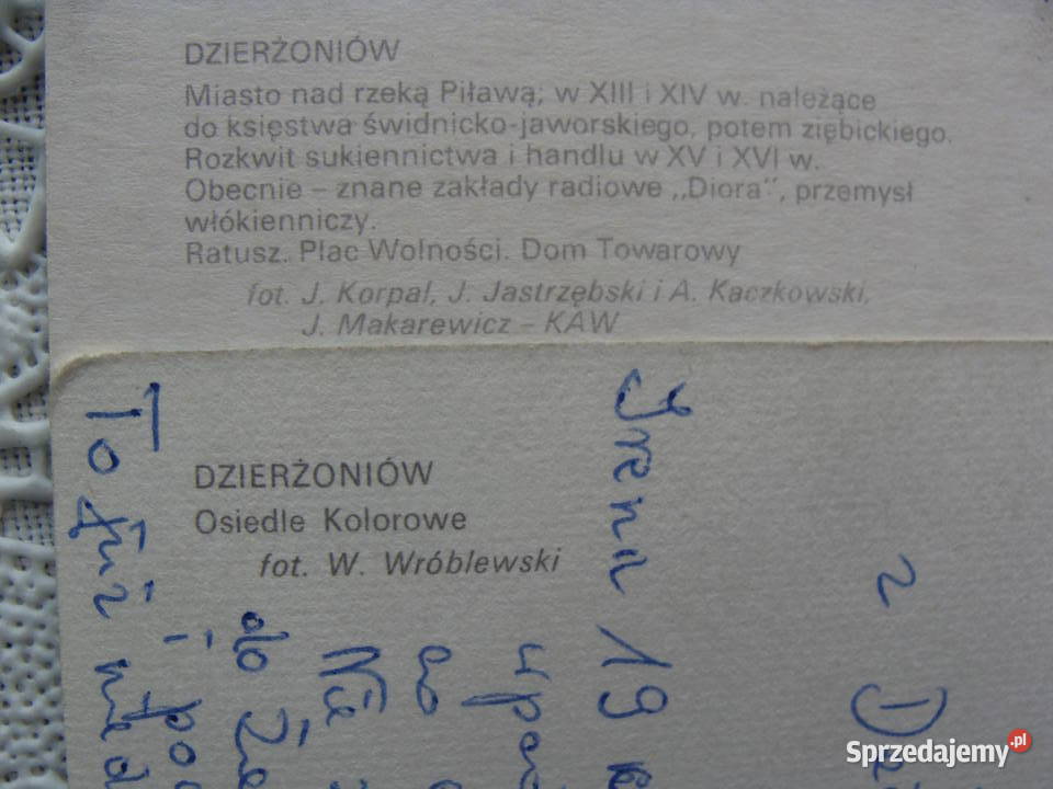 Pocztówki z Dzierżoniowa