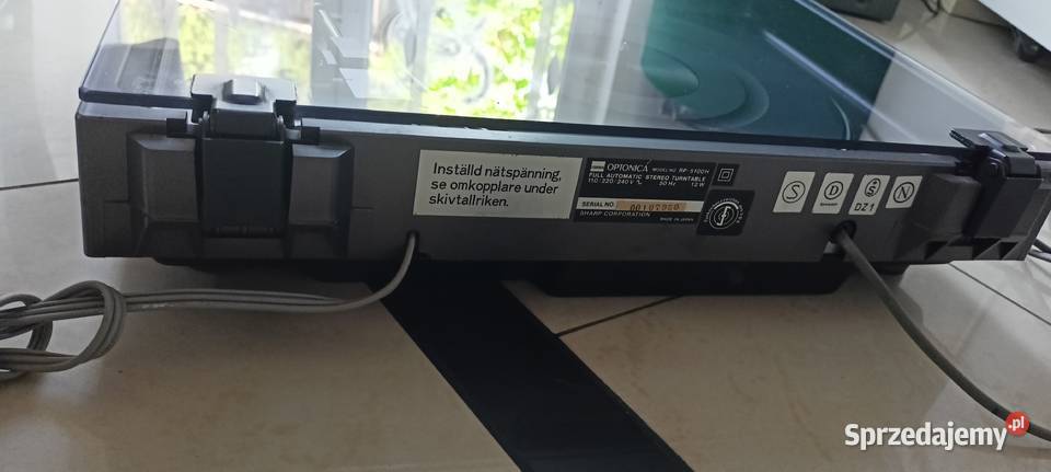 Sharp Optonica Rp5100 gramofon świętokrzyskie
