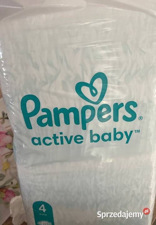 Pampers Active Baby 4 2x 60 Pieluszki i chusteczki małopolskie Kraków