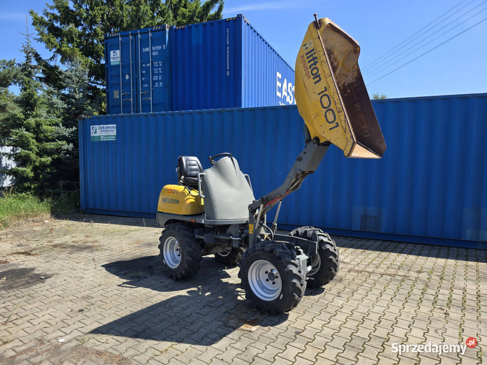 BEZ CENY MINIMALNEJ Wozidło NEUSON 1001 4x4 pełny VAT Wozidła Rudolfowo