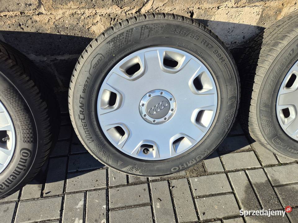 Koła zimowe 17 audi Wojska sprzedam