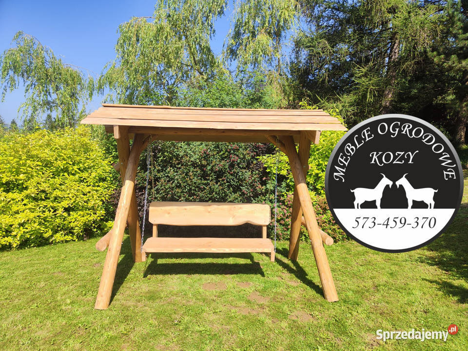 PROMOCJA Huśtawka ogrodowa drewniana plac zabaw Ostrów Wielkopolski sprzedam
