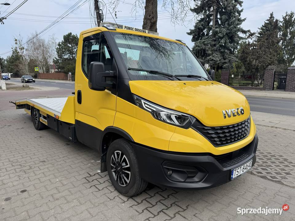 IVECO DAILY 2021 AUTOLAWETA / 27 000 KM / AUTOMAT / PNEUMATYKA / NPS / FV23