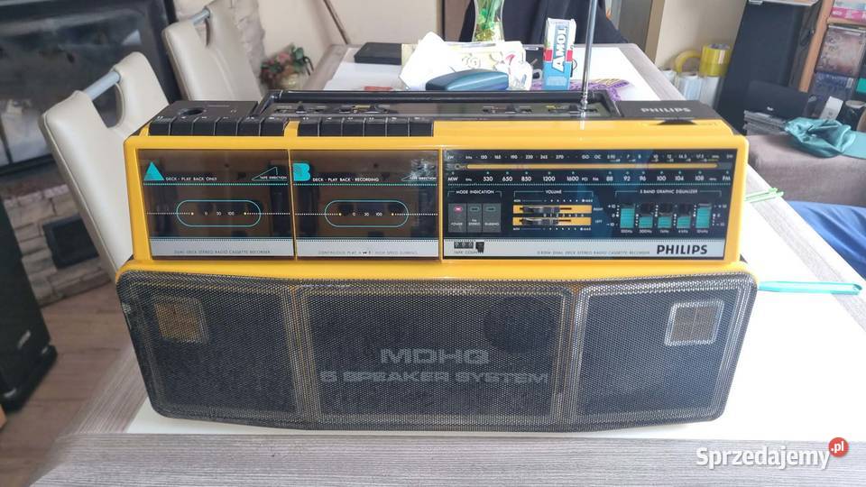 Radiomagnetofon Philips D 8304 Moving Sound Warta