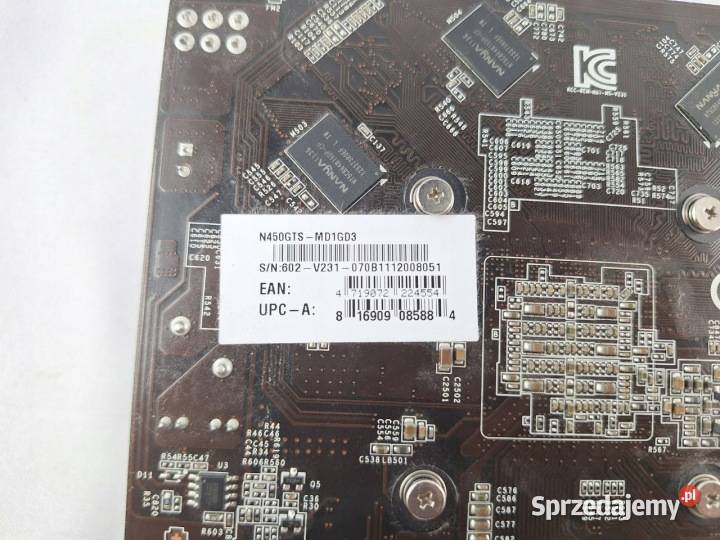Karta graficzna MSI GTS 450 1GB 128bit HDMI DVI Warszawa