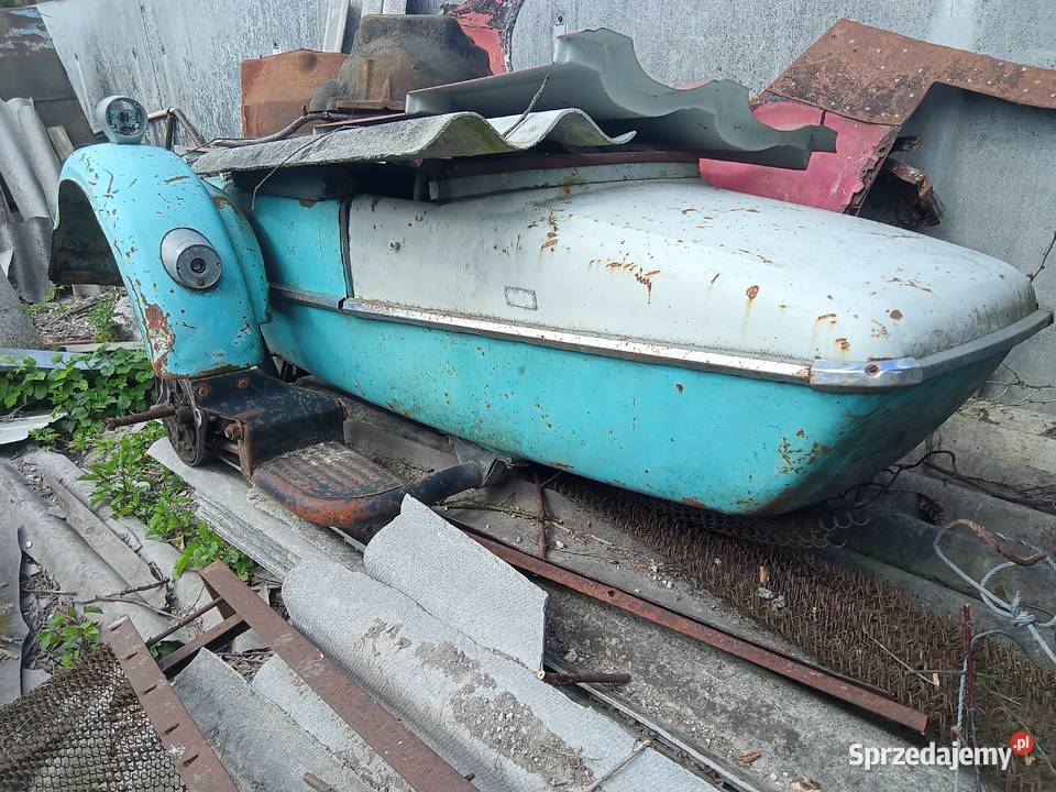 Sprzedam wozki boczne kosze na moto Dniepr K750 Korczowa