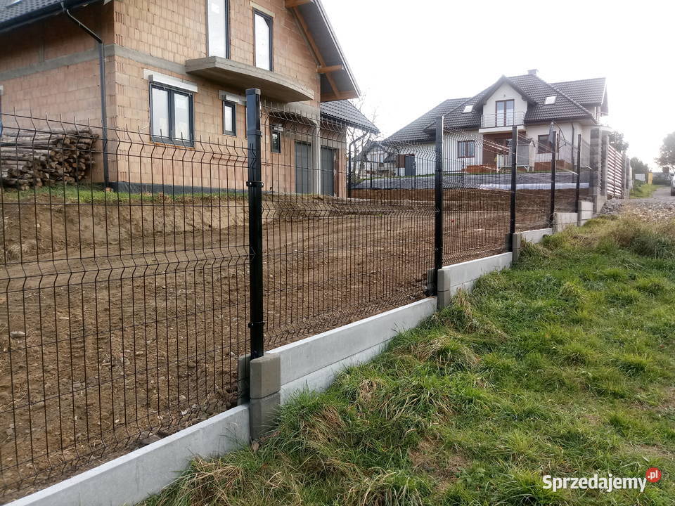 Panel ogrodzeniowy 153x250 fi4mm ocynkkolor Przęsła Przęsła Gorlice