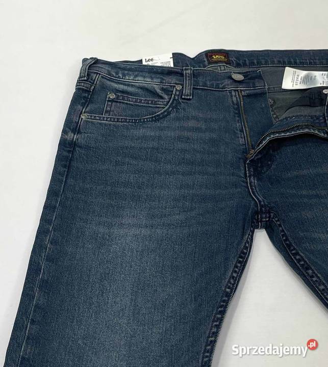 Spodnie męskie jeansy Lee Rider Holland Blue W33 Odzież codzienna