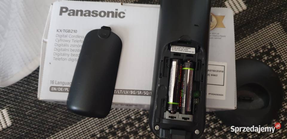 Telefon stacjonarny bezprzewodowy Panasonic