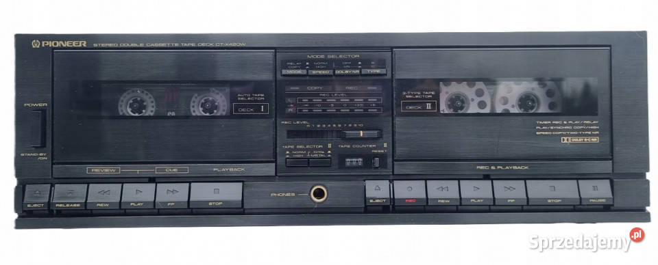 Magnetofon catette deck Pioneer CT W 420X Międzychód