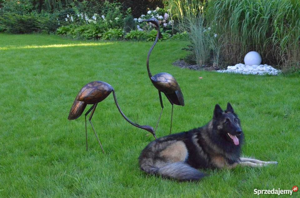 Ptak 110 metalowe do ogrodu rzeźba ogrodowa