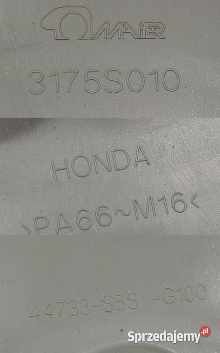 HONDA CIVIC VII KOŁPAK 15 44733S5SG100 Pleszew