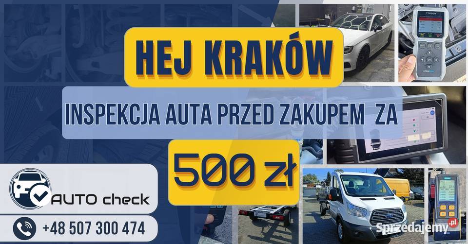 Sprawdzenie samochodu przed zakupem Pomoc w Kraków