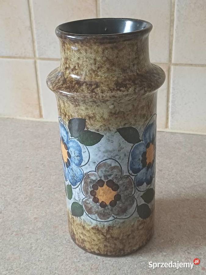 vintage wazon Strehla małopolskie
