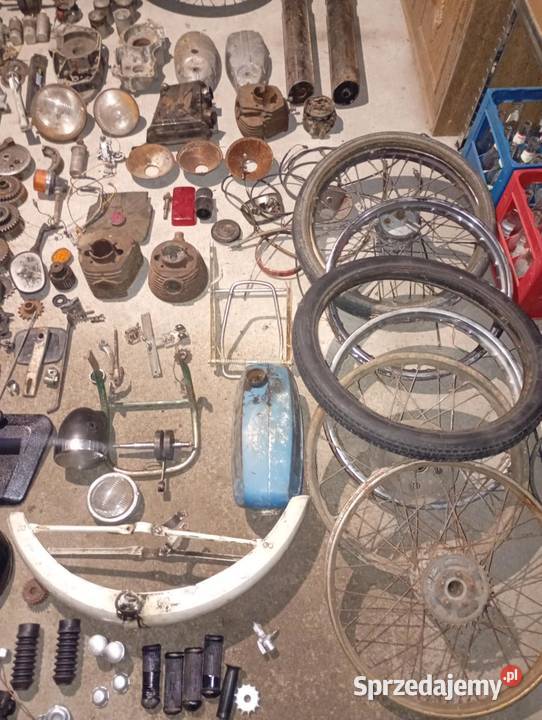 Ssprzedam pakiet części wsk Wfm SHL Romet Pozostałe wielkopolskie Kalisz