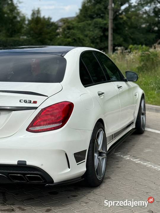 MercedesBenz C63 AMG 2018 40 z V8 Biturbo 510 Klasa C łódzkie Łódź