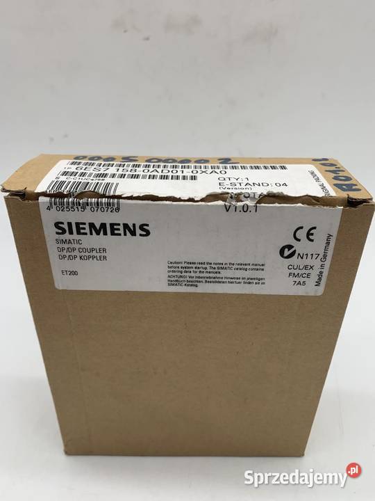 Siemens 1580AD010XA0 DPDP Coupler Warszawa
