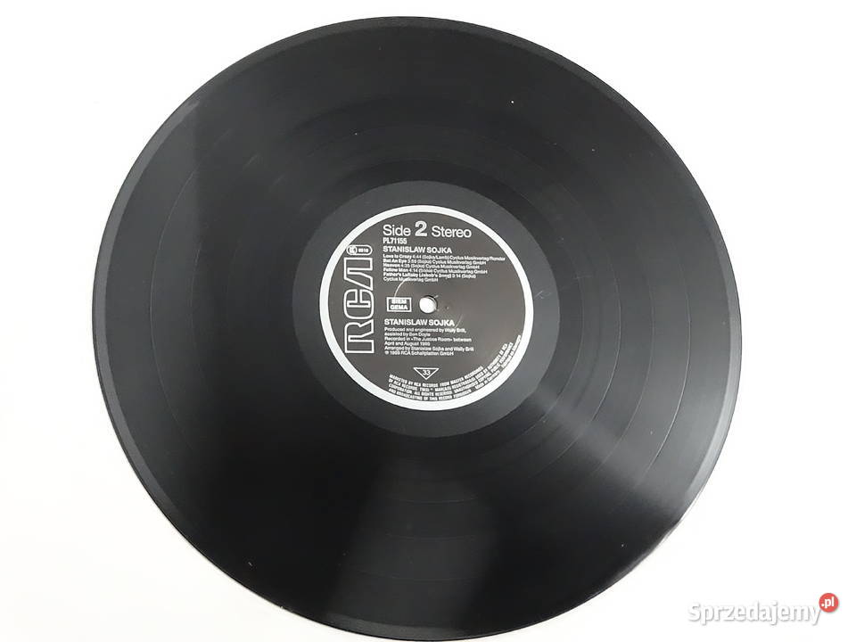 STANISŁAW SOJKA Vinyl LP RCA 1986 Stan Wydanie Biłgoraj