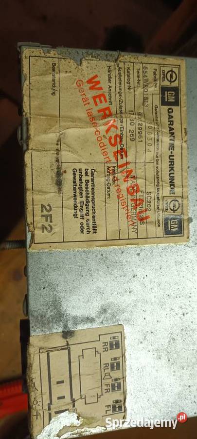 Radia samochodowe prl vintage Elektronika mazowieckie Kadzidło