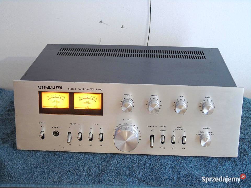 Wzmacniacz stereo TeleMaster WA7700 Vintage Jasło