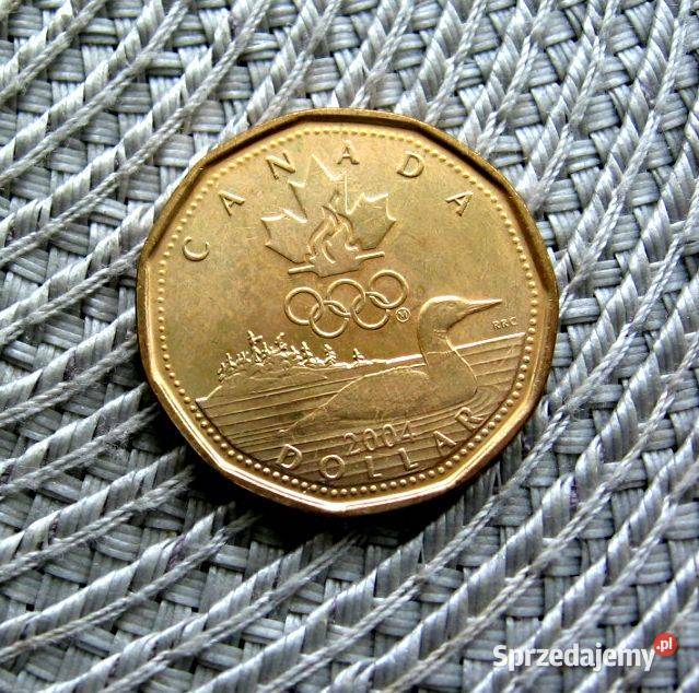 Kanada 1 Dolar 2004r Olimpiada Ateny 2004r Ładna Kalisz